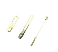 ATOMUSERLY 1set NH35 Watch Hands C3 Lume for 28.5mm Dials Polished Silver Gold SLA025 SKX for NH35A NH36A NH38A(Gold)