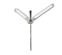 ATOMUSERLY 1set NH35 Watches Pointers Gun Silver C3 Green Luminous for NH34 NH36 4R 7S 7002 Movement Watch Hands(Silver Yellow)