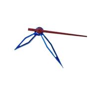 ATOMUSERLY 1set Silver Blue Pilot Watch Hands Orange Second Green Luminous for NH35 NH36 ETA2824 PT5000 Movement Part(Color 4,NH35 NH36)