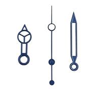 ATOMUSERLY 1set Silver Blue Red Green Black Rose Gold Purple Watches Pointers Luminous Fit NH35 NH36 7S26 7S36 4R35 4R36 Movements(Gray A16)