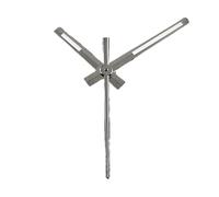 ATOMUSERLY 1set Watches Pointer NH35 Watch Hands C3 Green Luminous for NH34 NH36 4R 7S Movement(Gun)