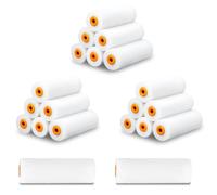 Atomvia Foam Paint Roller Set 20 Pack, Sponge Paint Roller Refills Mini Foam Rollers Paint for Gloss, Doors, Cabinets, Furniture and Smooth Surfaces for Painting and Decorating