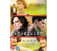Atonement/Pride And Prejudice/Sense And Sensibility [DVD]