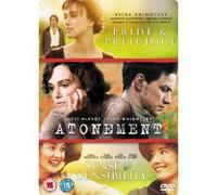 Atonement/Pride And Prejudice/Sense And Sensibility [DVD]