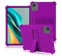 ATOOZ for DOOGEE T36 Tablet Case 12 inch 2025,Soft Silicone Compatible with Blackview Mega 2/Teclast T60 AI Tablet Case for Kids with Stand (Purple)