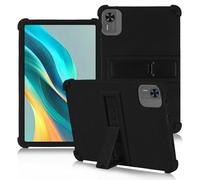 ATOOZ for DOOGEE U12/U12 Pro/T36 Tablet Case 12 inch 2025,Soft Silicone Compatible with Blackview Mega 2/Teclast T60 AI Tablet Case for Kids with Stand (Black)
