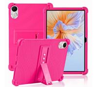 ATOOZ for Honor Pad V9 Case 11.5 Inch 2024,Soft Silicone Case Kids for Huawei Honor V9 11.5 Tablet with Adjustable Bracket (Rose red)