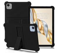 ATOOZ for Honor Pad X9A Case 11.5 Inch 2025,Soft Silicone Case for Huawei Honor Pad X9 Pro Tablet Kids with Adjustable Bracket (Black)
