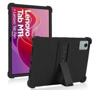 ATOOZ for Lenovo Tab M11 Case 11 Inch (TB330FU),Soft Silicone Kids Case for Lenovo Idea Tab 11 Tablet/Xiaoxin Pad 11 (TB331FC) 2024 with Stand (Black)