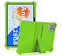 ATOOZ Universal Case for Ckypad/DOOGEE U10/U9 Pro/T10W/TECLAST M40/P40HD/P30/P20 10.1",Soft Silicone Case for Blackview/OSCAL/BYYBUO/Hotlight/Higrace/Tpz/Sgin 10.1 Inch Tablet with Stand (Green)