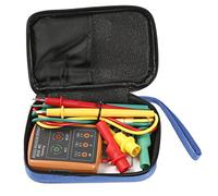 ATOPLEE 3 Phase Sequence Presence Rotation Tester Indicator Detector Meter with LED and Buzzer 60V~600V (3 Phase AC)