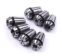 ATOPLEE ER11 Collet Set,7pcs Spring Collet Set for CNC Engraving Machine and Milling Lathe Tool,1/8 1/4 1/16 3/16 3/32 5/32 7/32 Inch