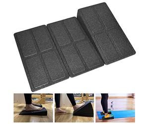 ATopoler Jamie 3Pcs Squat Wedge Block 440LB Heavy Duty Sport Slant Board 8.5° 17° Non-Slip Squat Ramp Board Durable Physical Therapy Equipment for Exercises Squats Calf Stretching