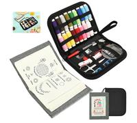 ATopoler New Embroidery Stitch Book Kit, Embroidery Kit with a Complete Toolkit and Instructional Tutorial,Creative Stitch Sampler Kits Book for Beginners and Craft Lovers