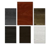 ATOPOSE Self adhesive Floor Planks，1 Piece Sample,4"x6" Self Adhesive Flooring For DIY Installation（Amber Walnut Sample）