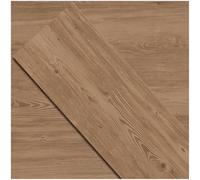 ATOPOSE Vinyl Flooring-Lino Flooring, Self Adhesive Wood Look 18 Floor Planks-Pink Brown-2.51 m²,Easy Clean for Bathroom Flooring,Living Room Floor Kitchen Floo Rental House Floor