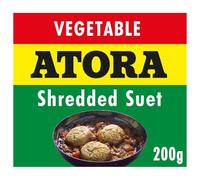 Atora Shredded Vegetable Suet, Vegetarian Alternative for Traditional Recipes, 200 g (Pack of 1)