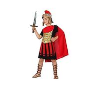 Atosa 22250 Costume Soldier Red Greeks and Romans, boy, Solid, 3-4 Years