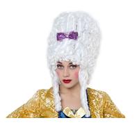 Atosa-29836 Baroque Wig White (29836