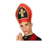 ATOSA 34951 Cardinal Hat Black/Red/Gold Unisex - Adult
