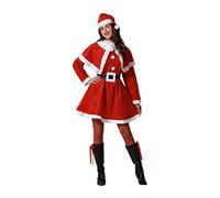 Atosa 48415 Costume Mrs Santa Claus Woman XL Red-Christmas, Women