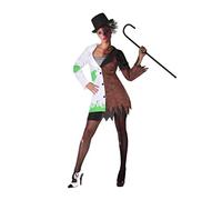 Atosa 53952 Dr Jekyll & Mr Hyde Woman XS-S Multicolour-Halloween, Women