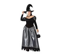 ATOSA 55434 Costume Witch Woman XXL Grey-Halloween, Women