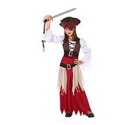 Atosa 56962 infant Costume Red 10-12 Years Pirates & Sailors, Men, Women, Boys Girls, 10 a 12 años