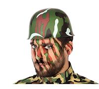 ATOSA -59037 Military Helmet, Camouflage, Green, One Size (59037)