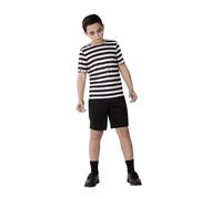 Atosa 61190 Costume Ghost Black Monsters, boy, 5-6 Years