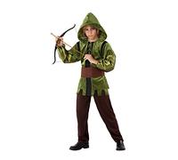 Atosa 61498 Costume Archer Robin Hood Green Fairy Tail, boy, 3-4 Years