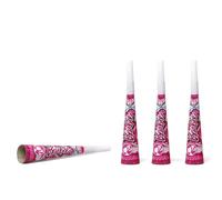 Atosa Barbie 4 Bugles Pack Birthday Trumpets 20 Cm