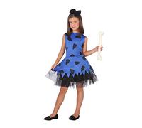 Atosa Costume Caveman/Cavewoman Blue 5-6 Years