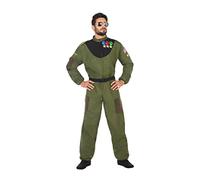 Atosa Pilot Costume Green XL Kids
