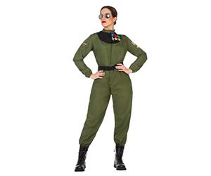 Atosa Costume Fighter Pilot Woman XL