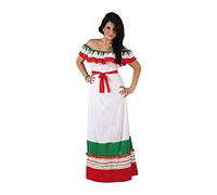 Atosa Costume Mexican Flag Woman XL