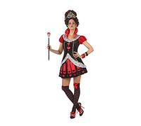 Atosa Princess 22541 Costume Queen of Hearts Woman M-L Red-Carnival, Women