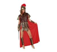 Atosa M/L 96781 Costume Roman Soldier Woman Brown-Carnival, Women