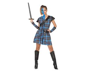 Atosa Costume Scottish William Wallace Woman XL