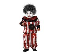 Atosa Devilish Clown Costume Baby Boy Red 12-24 Months