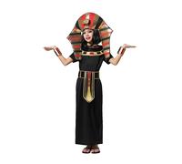 Atosa Egyptian Queen Girl Costume 7 - 8-9 Years Black