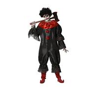 Atosa evil clown costume adult black xl