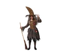Atosa Green And Girl Evil Evil Witch Costume Brown 7-9 Years