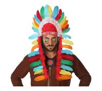 Atosa - Indian Feathers, Multi-Colour, Single (58840)