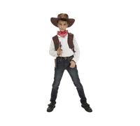 Mom I Want To Be A Cowboy Junior Costume Brown 3-5 Years