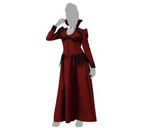 Atosa Vamp Girl Costume Red 10-12 Years Kids