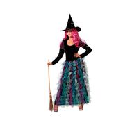 Atosa Witch Woman Costume Multicolor XS-S