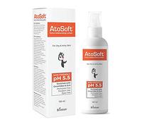 Atosoft Extra Moisturizing Baby Body Lotion with Pump for Sensitive and Delicate Skin pH 5.5 |For Dry & Itchy Skin| Enriched with Ceramides & GLA | Paraben-Free and Dye Free | - 100 ml