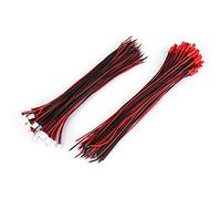 Atospdy 50Pcs Universal Female Male 2Pin Extension Wire Cable Electric Guitar Accessories 21cm