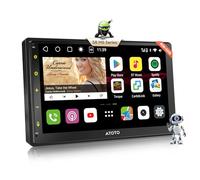 ATOTO S8 MS Android Double-DIN Car Stereo, Wireless CarPlay & Android Auto, 4G LTE/Wi-Fi/BT/USB Tethering, Dual Bluetooth, 7inch QLED Display, HD Rear View with LRV, SCVC, 4G+32G, S8G2B74MS